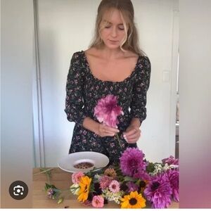 Hill House Floral Mini Dress